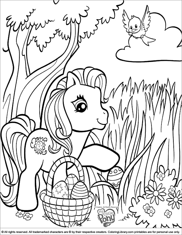 My Little Pony Coloring Pages All Ponies 104