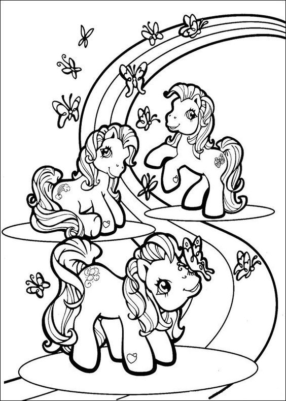 My Little Pony Coloring Pages All Ponies 105