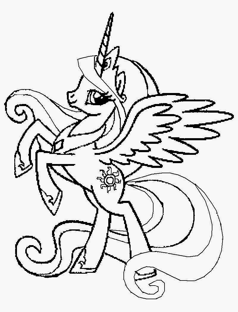 My Little Pony Coloring Pages All Ponies 106