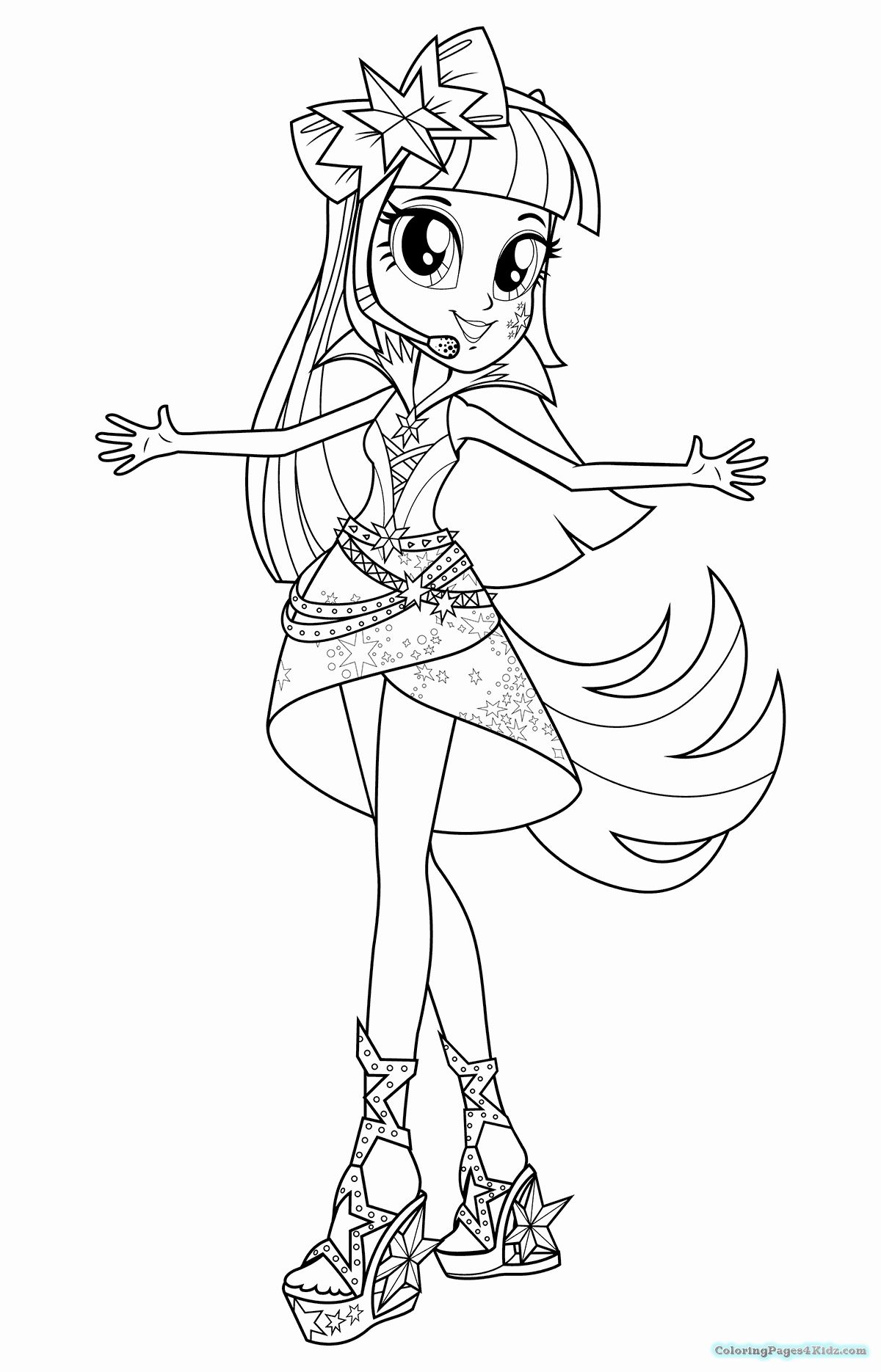 My Little Pony Coloring Pages All Ponies 107