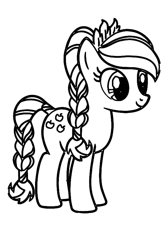 My Little Pony Coloring Pages All Ponies 113