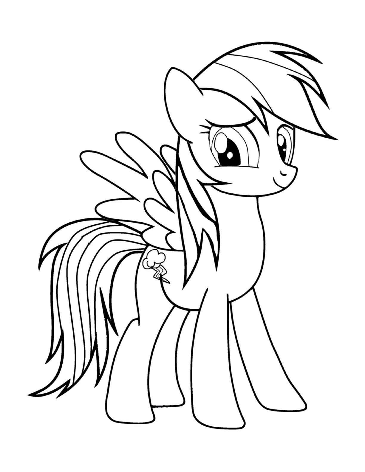 My Little Pony Coloring Pages All Ponies 116