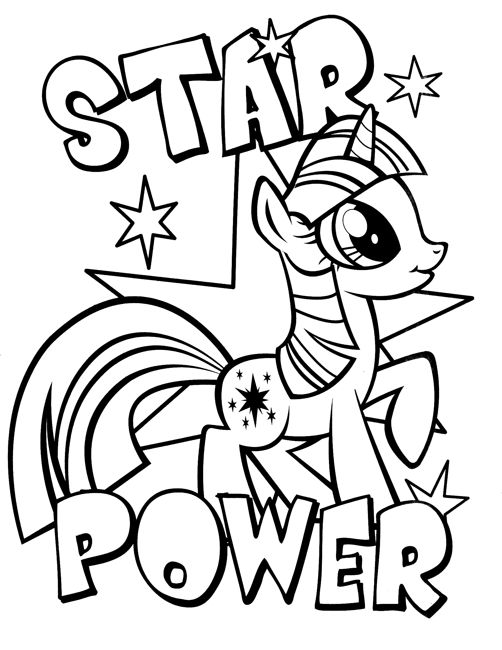 My Little Pony Coloring Pages All Ponies 118