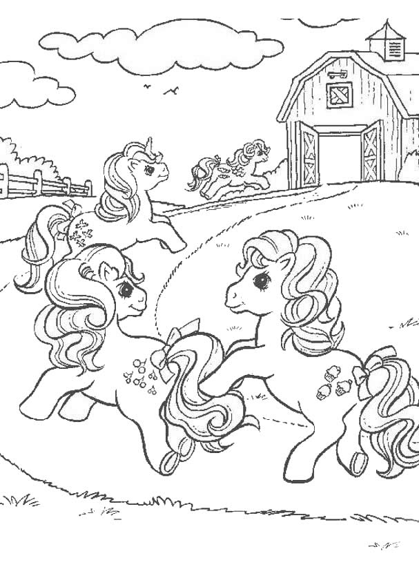 My Little Pony Coloring Pages All Ponies 12