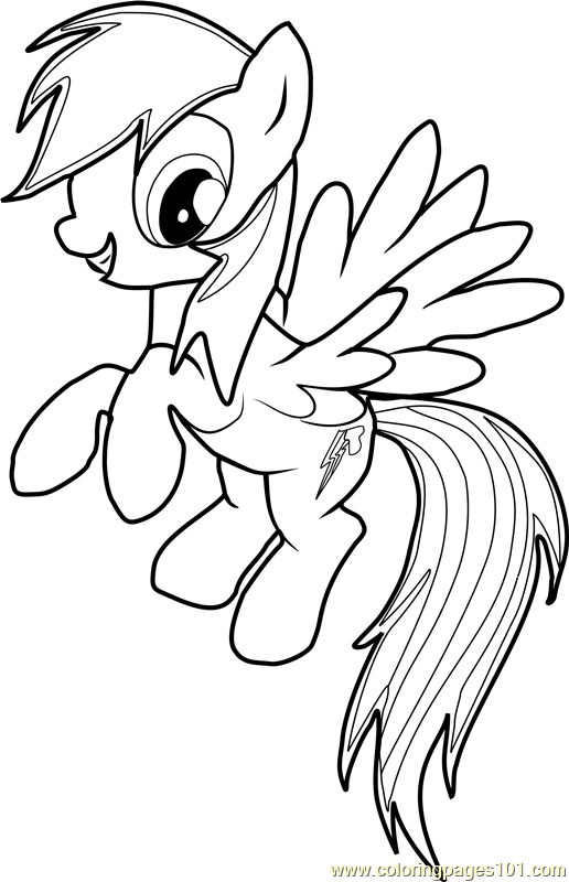 My Little Pony Coloring Pages All Ponies 123