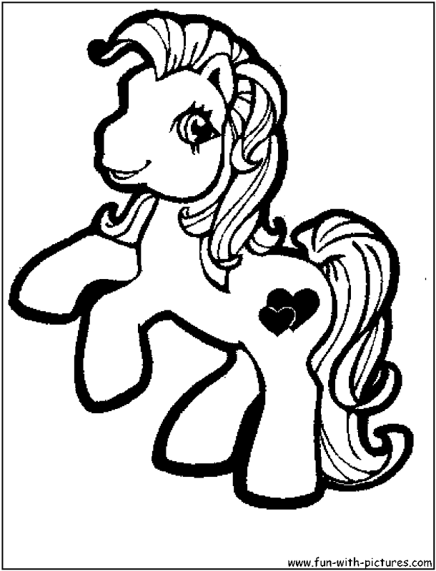 My Little Pony Coloring Pages All Ponies 127