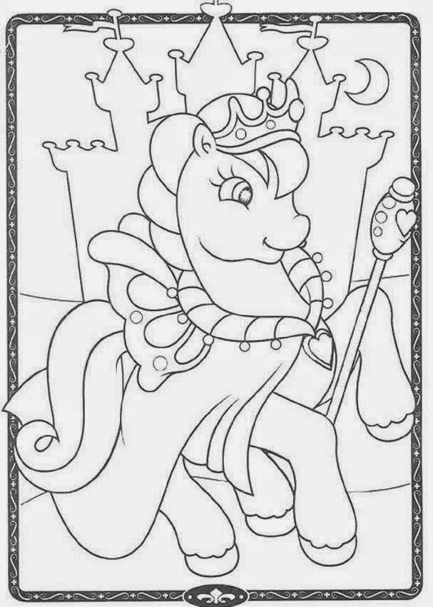 My Little Pony Coloring Pages All Ponies 129