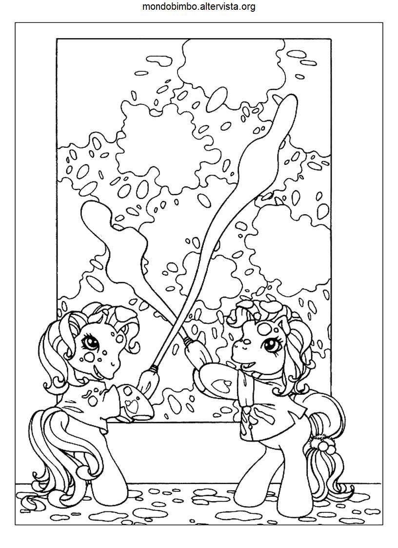 My Little Pony Coloring Pages All Ponies 132