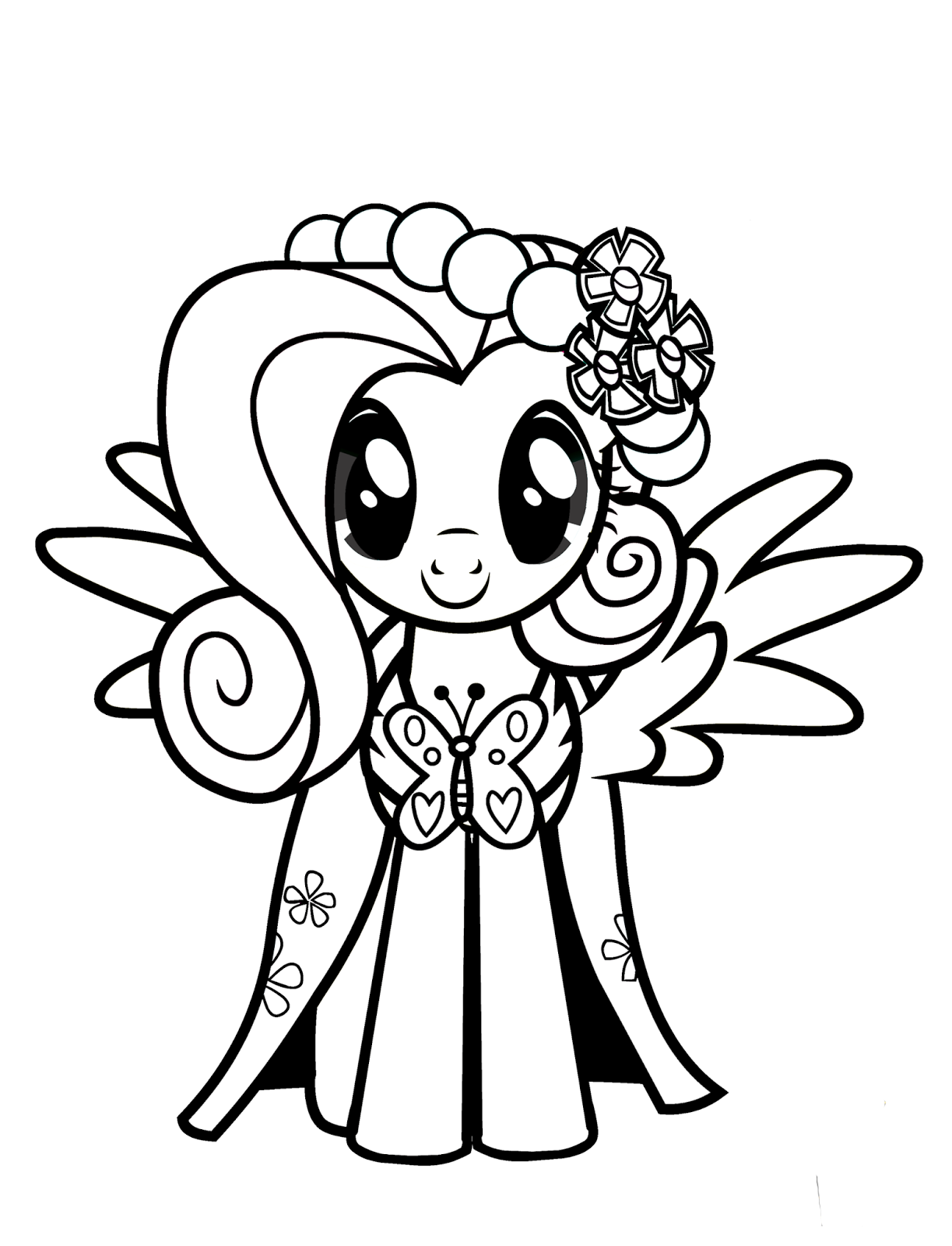 My Little Pony Coloring Pages All Ponies 38