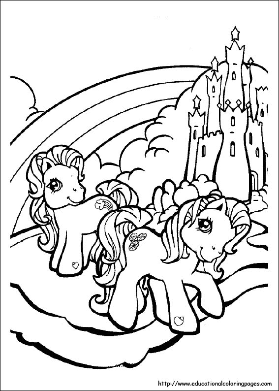 My Little Pony Coloring Pages All Ponies 40