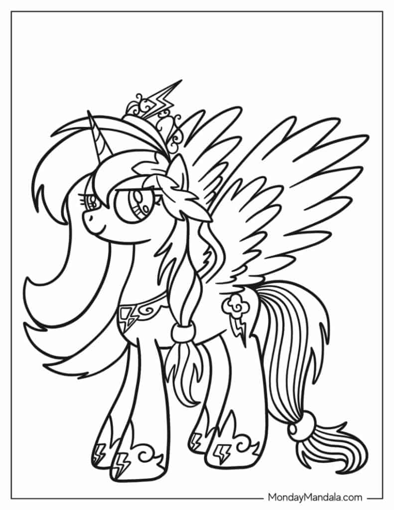 My Little Pony Coloring Pages All Ponies 43