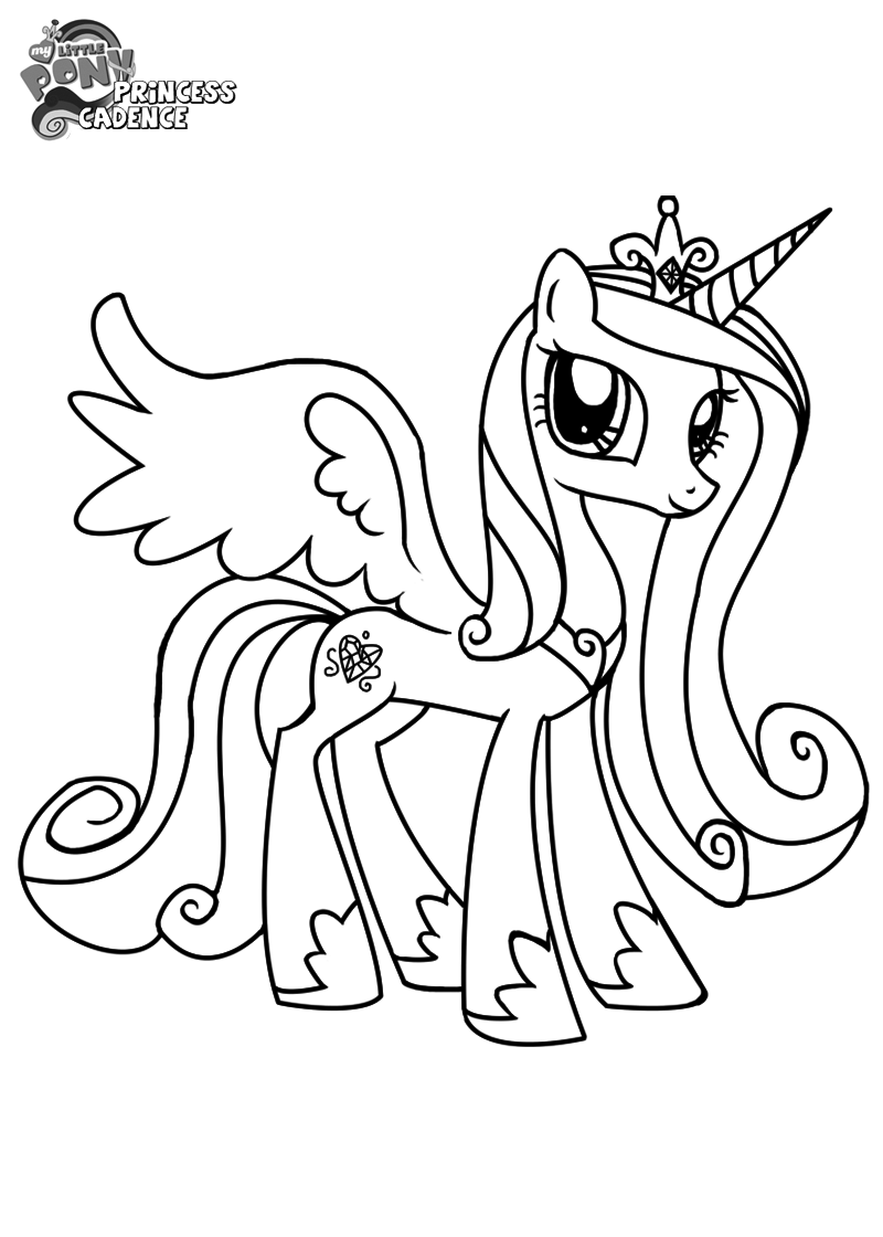 My Little Pony Coloring Pages All Ponies 46