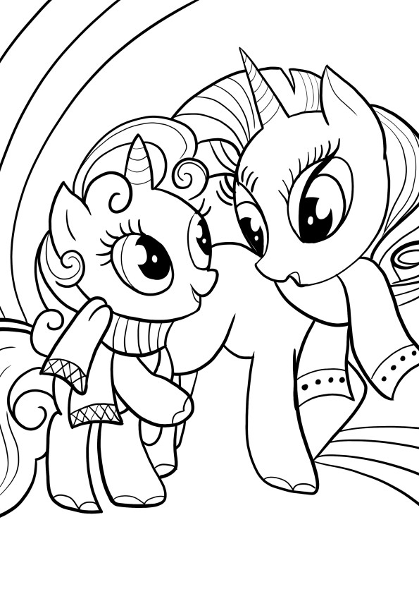 My Little Pony Coloring Pages All Ponies 51