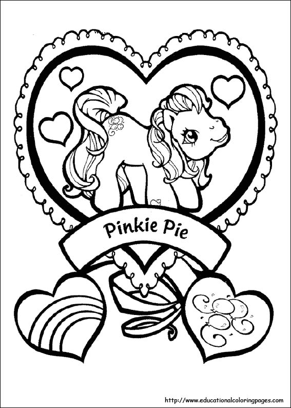 My Little Pony Coloring Pages All Ponies 52