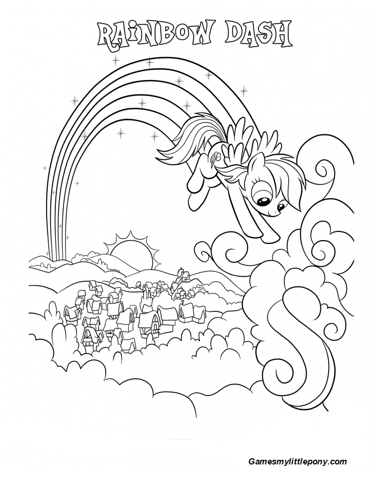 My Little Pony Coloring Pages All Ponies 55