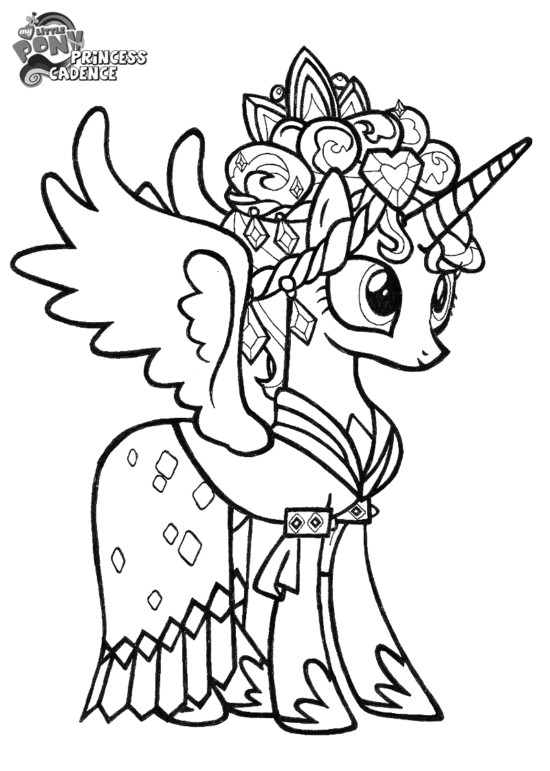 My Little Pony Coloring Pages All Ponies 60