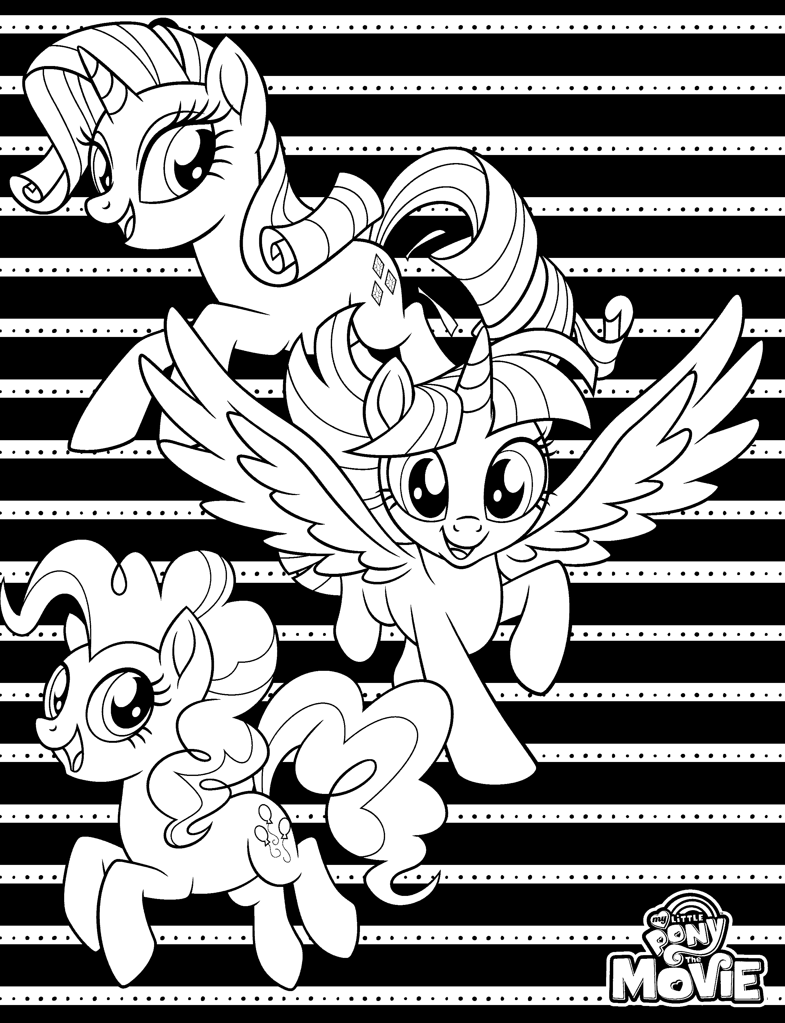 My Little Pony Coloring Pages All Ponies 70