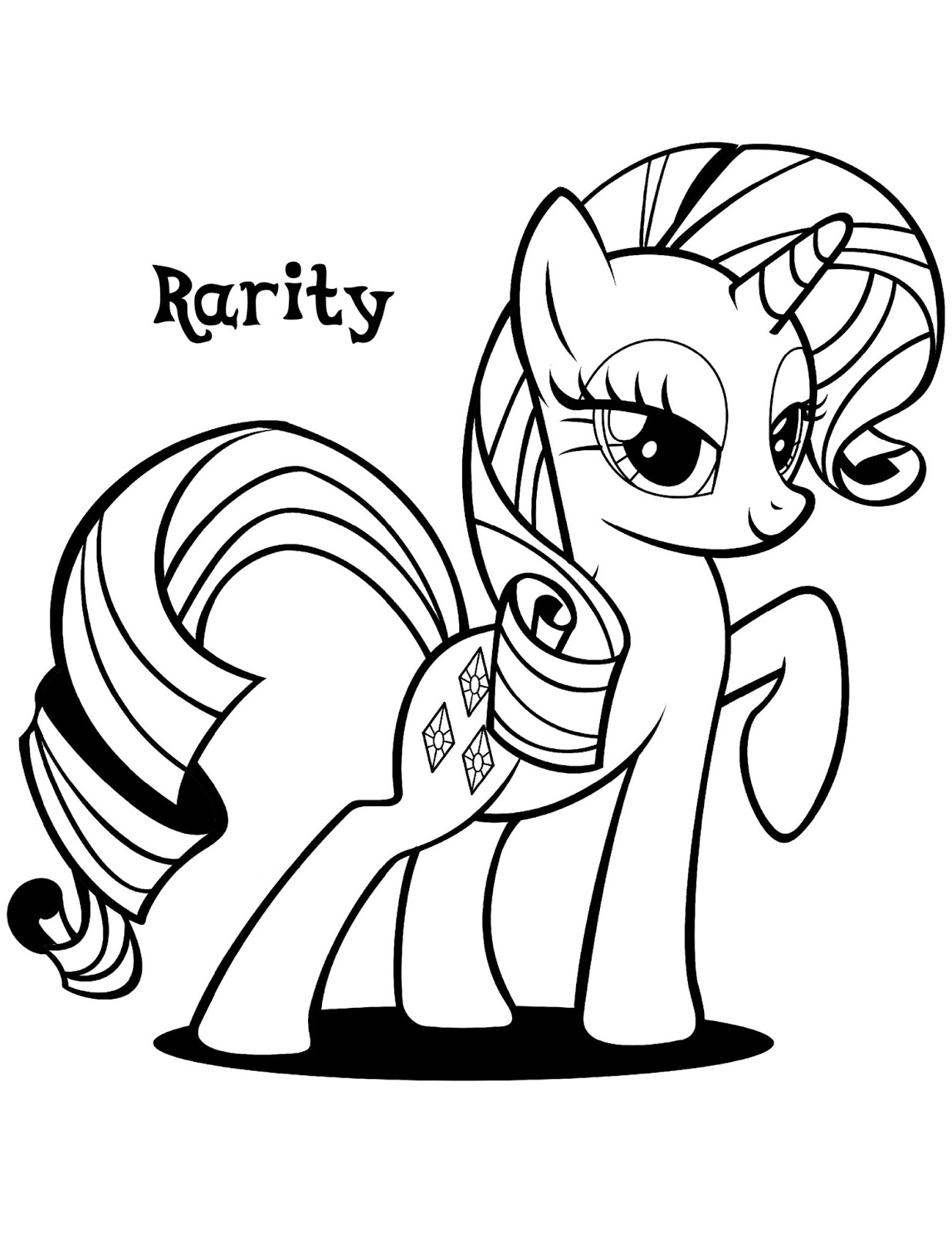 My Little Pony Coloring Pages All Ponies 71