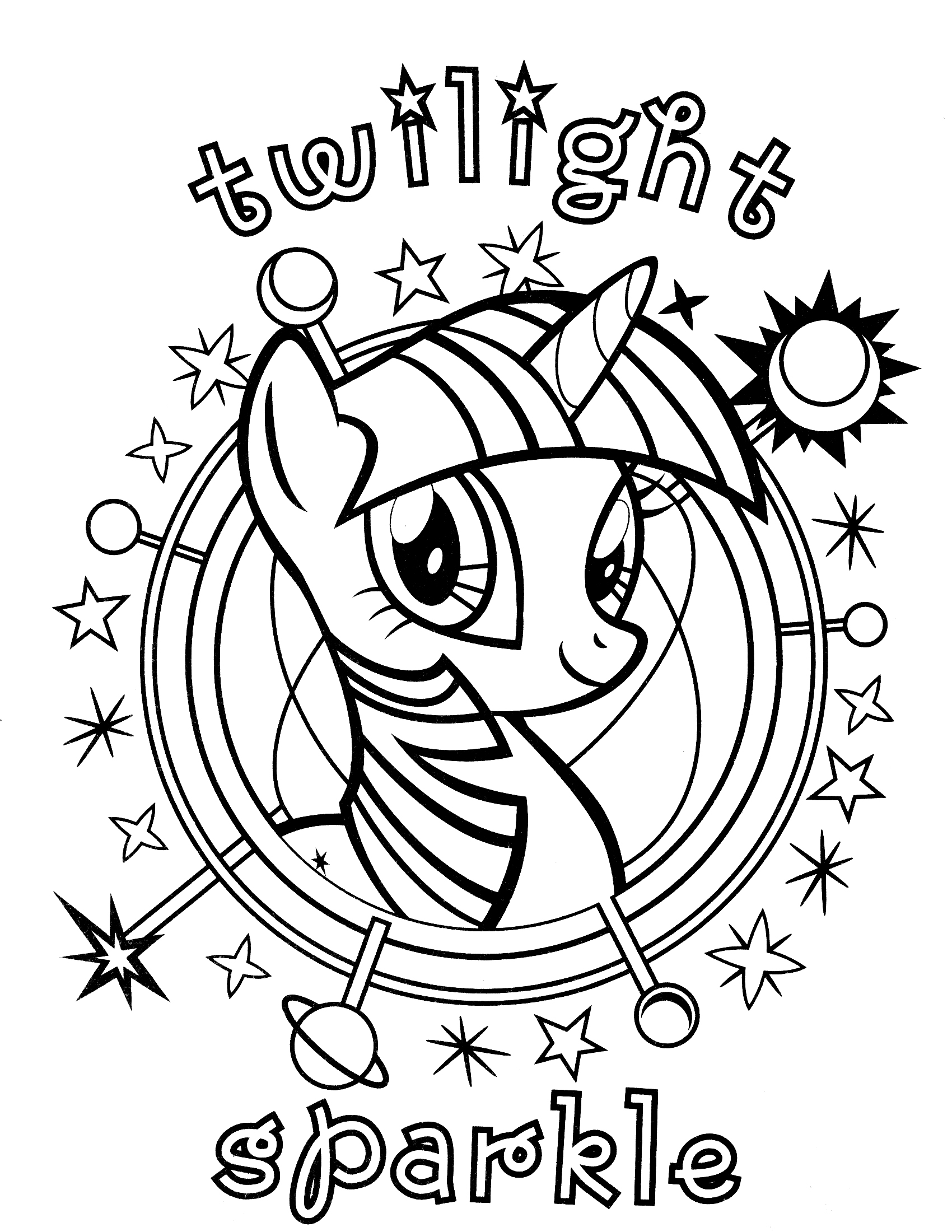 My Little Pony Coloring Pages All Ponies 72