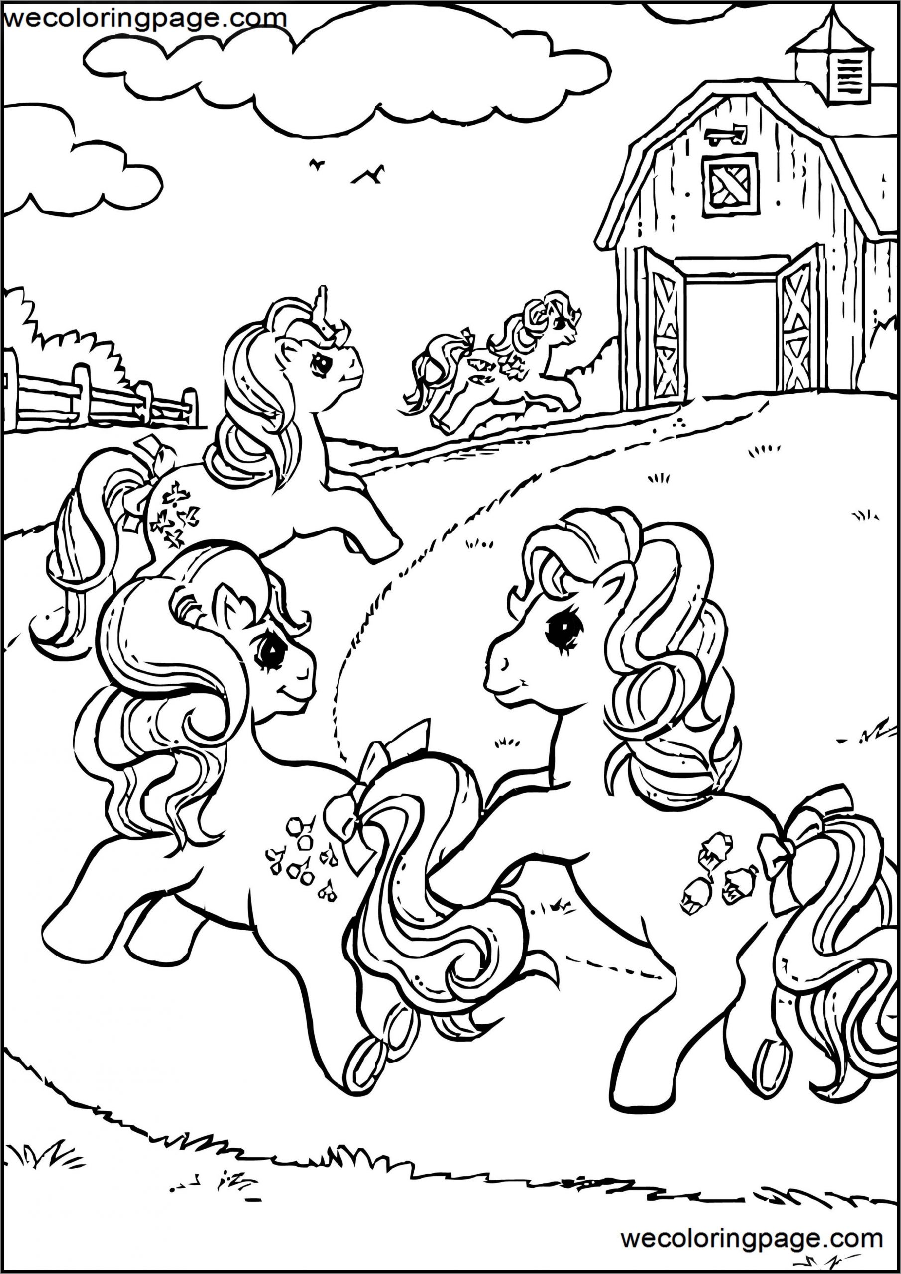 My Little Pony Coloring Pages All Ponies 75