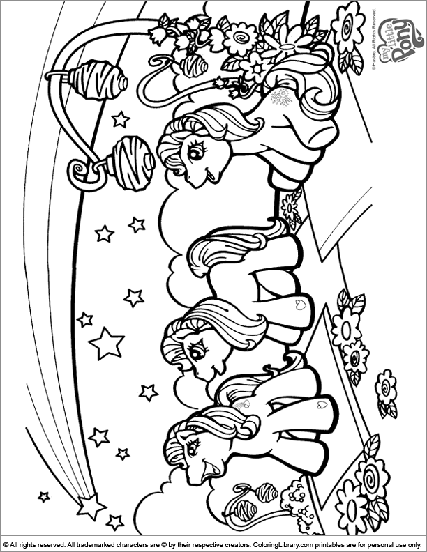 My Little Pony Coloring Pages All Ponies 78