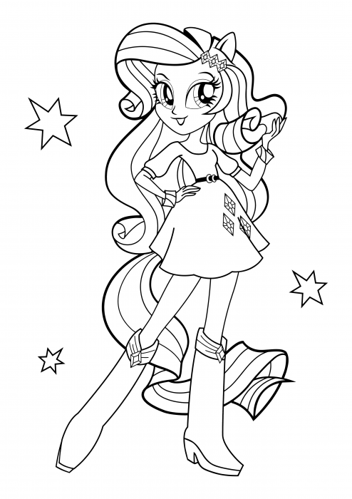 My Little Pony Coloring Pages All Ponies 80