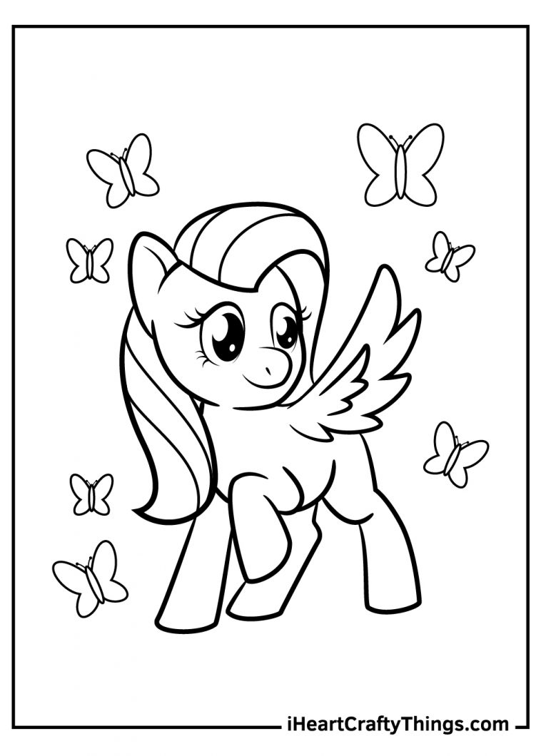 My Little Pony Coloring Pages All Ponies 83