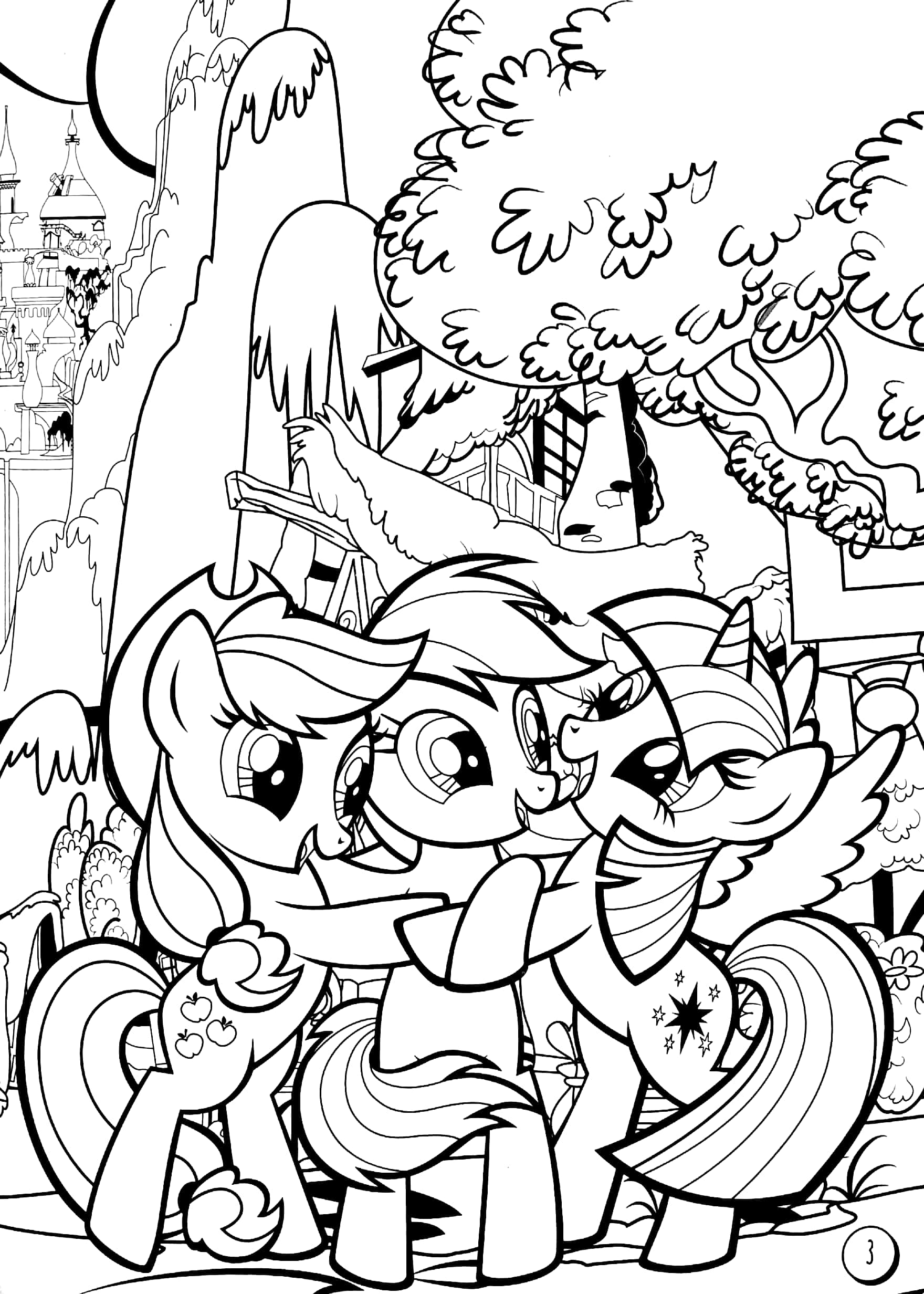 My Little Pony Coloring Pages All Ponies 84