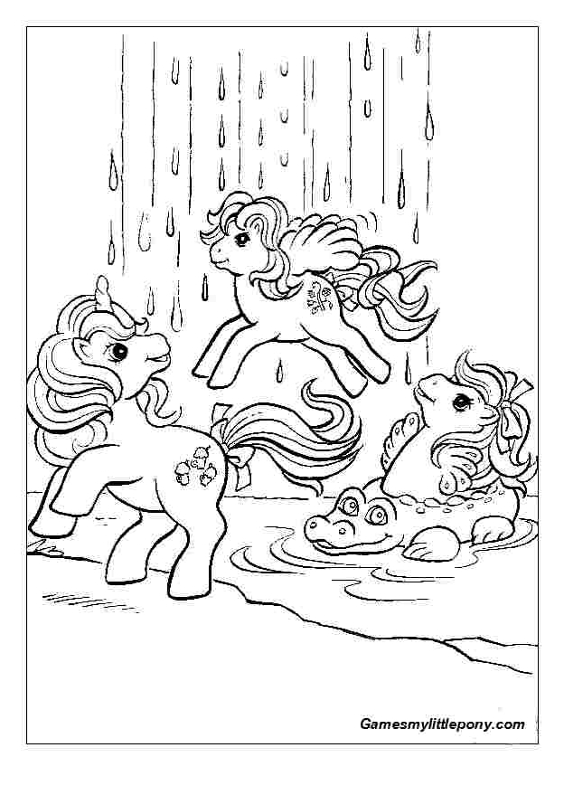 My Little Pony Coloring Pages All Ponies 88