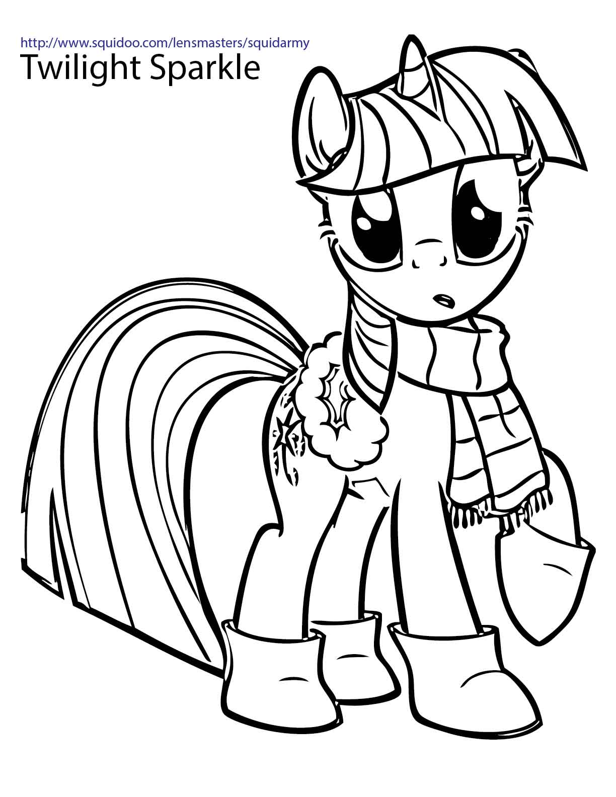 My Little Pony Coloring Pages All Ponies 89