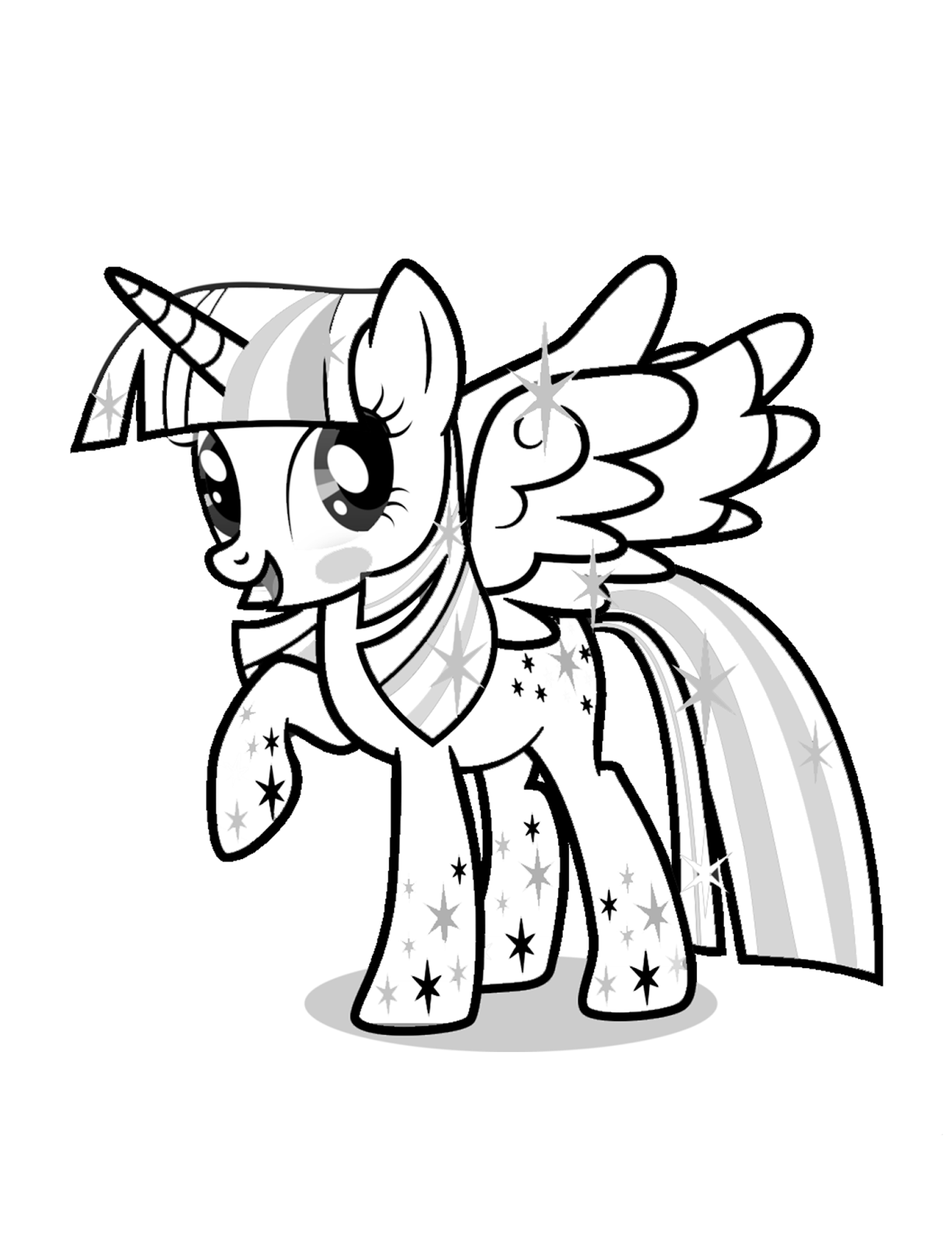 My Little Pony Coloring Pages All Ponies 9