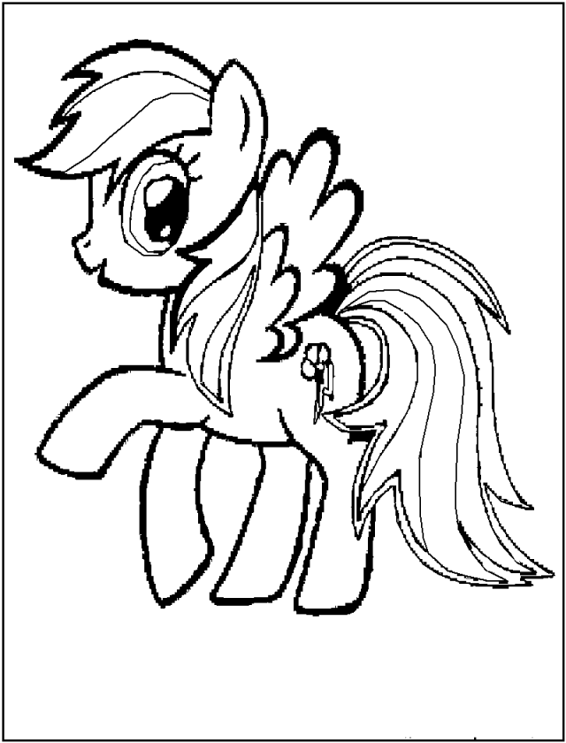 My Little Pony Coloring Pages All Ponies 90