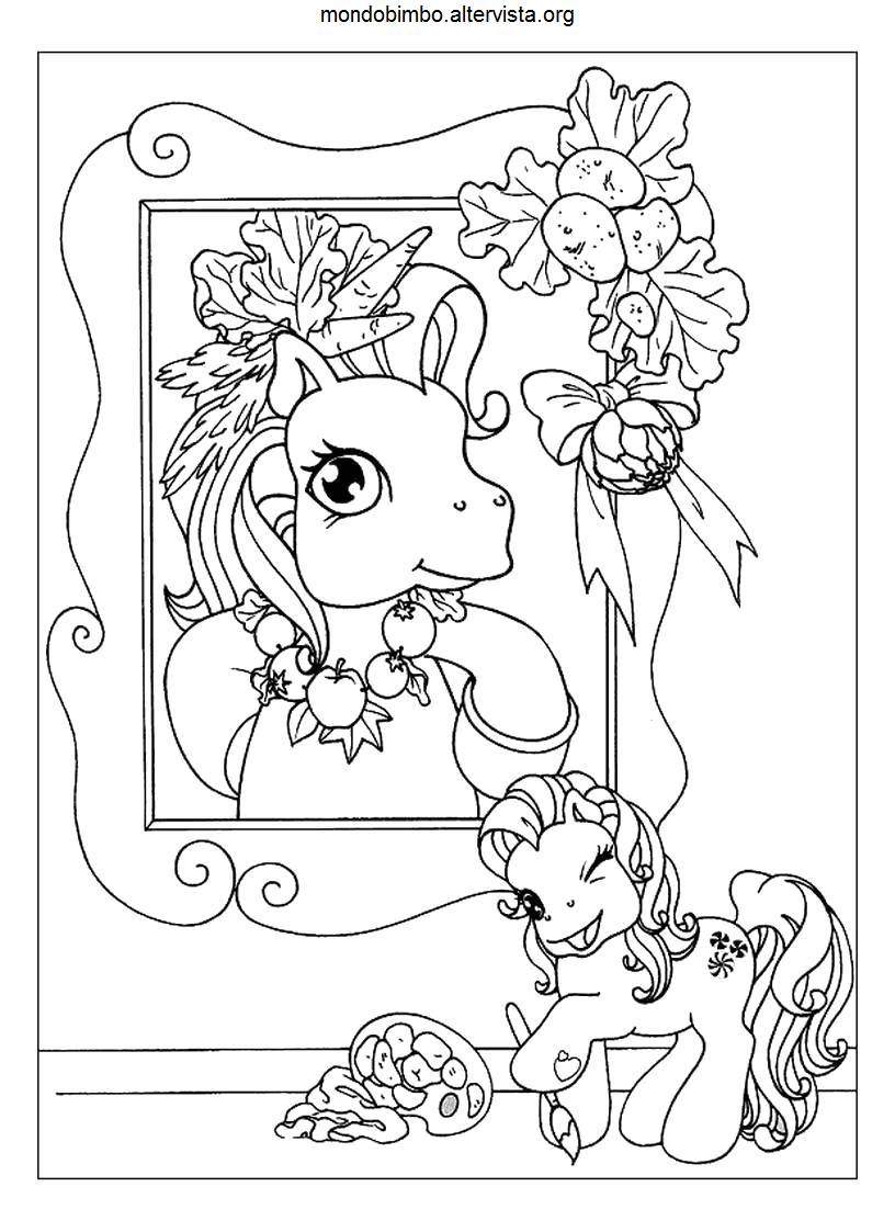 My Little Pony Coloring Pages All Ponies 94