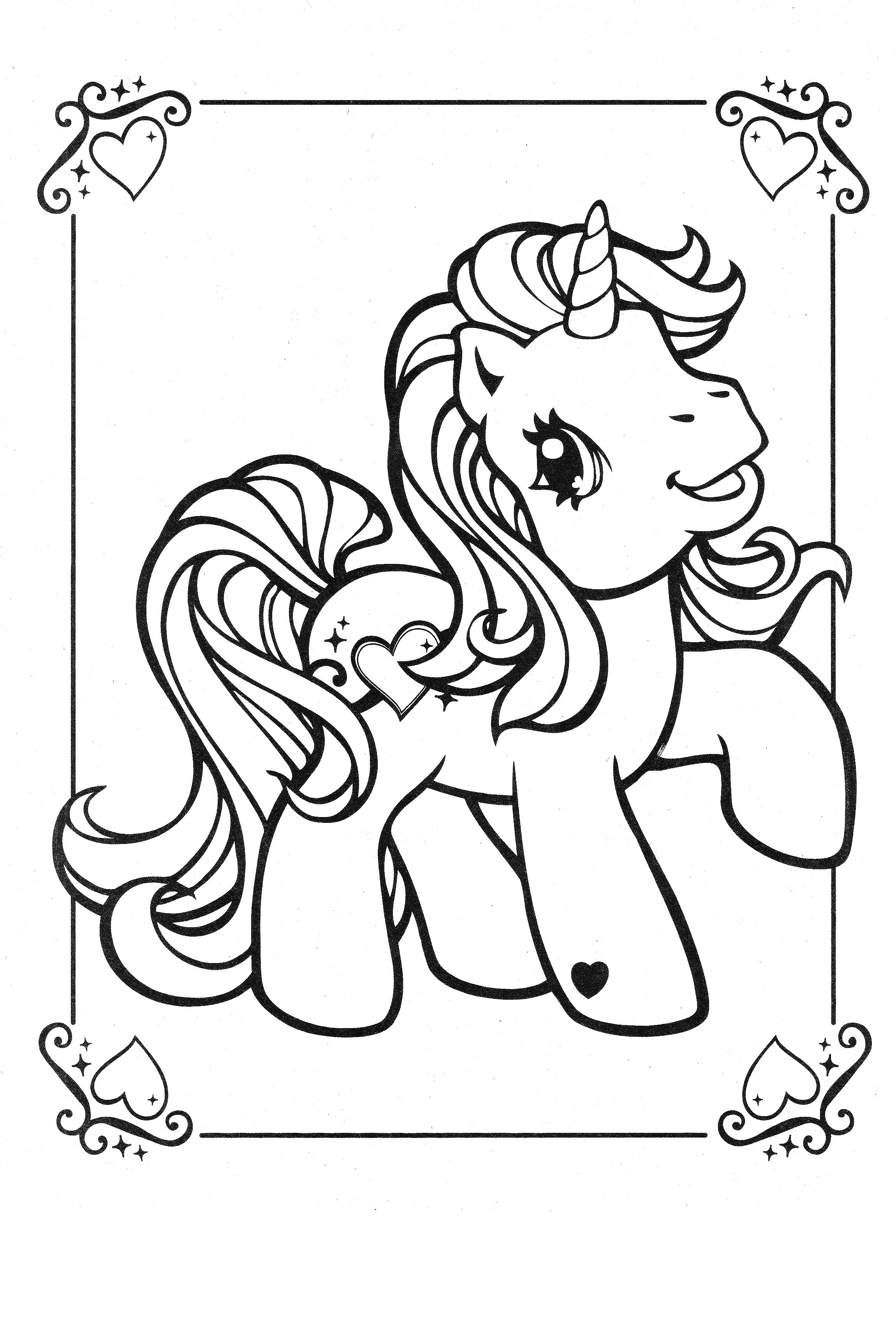 My Little Pony Coloring Pages All Ponies 96