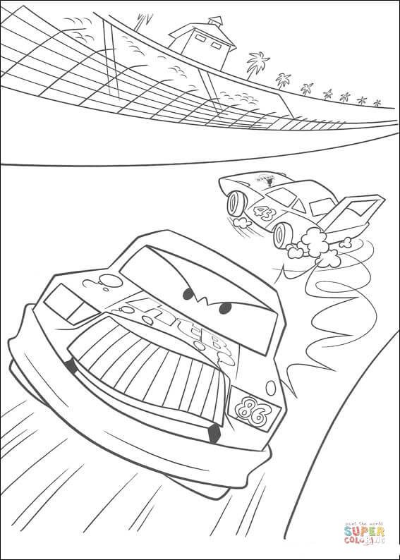 Race Car Coloring Pages Free Printable Kids 100