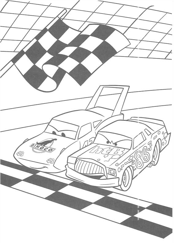 Race Car Coloring Pages Free Printable Kids 128