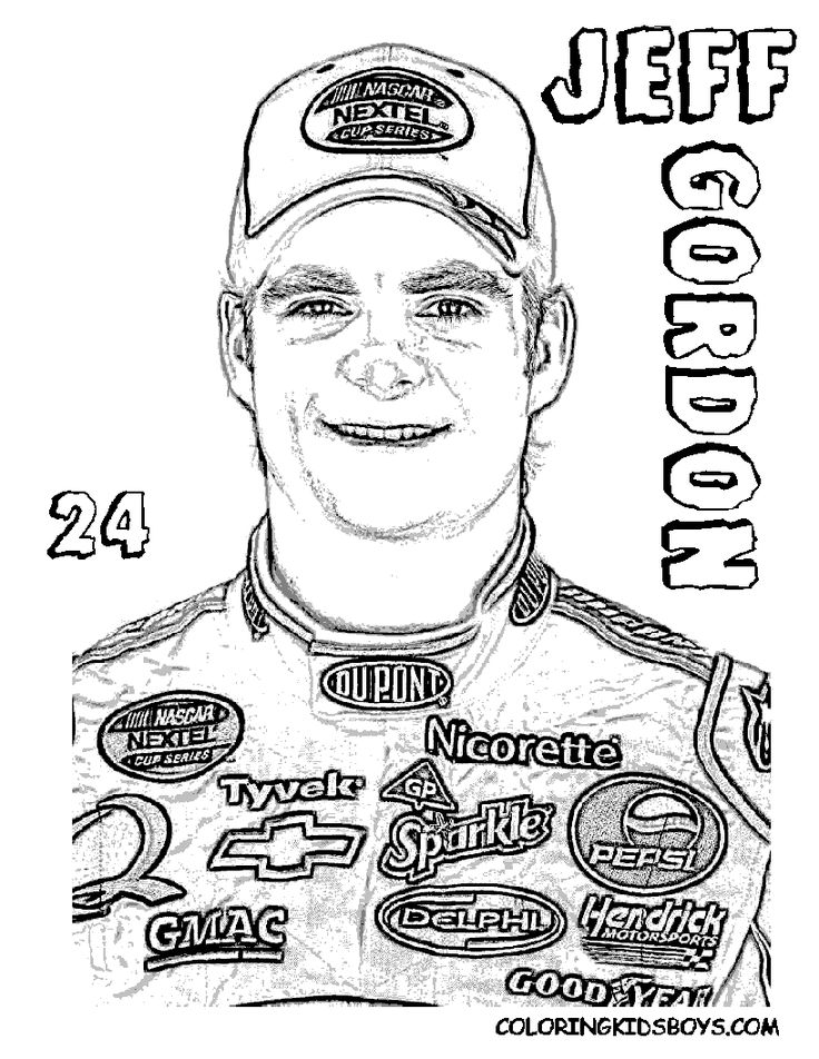 Race Car Coloring Pages Free Printable Kids 132