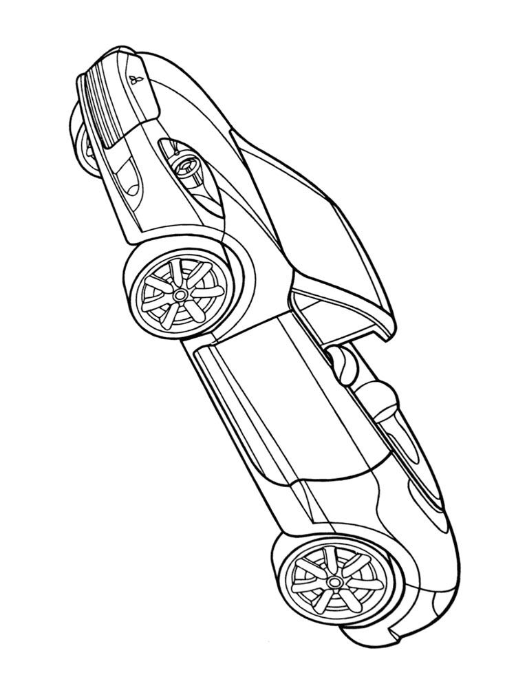 Race Car Coloring Pages Free Printable Kids 136