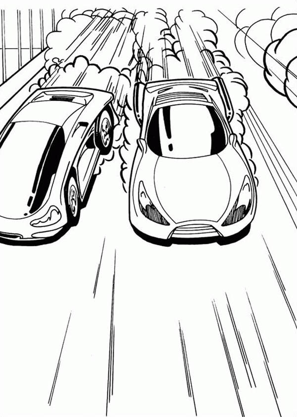 Race Car Coloring Pages Free Printable Kids 15