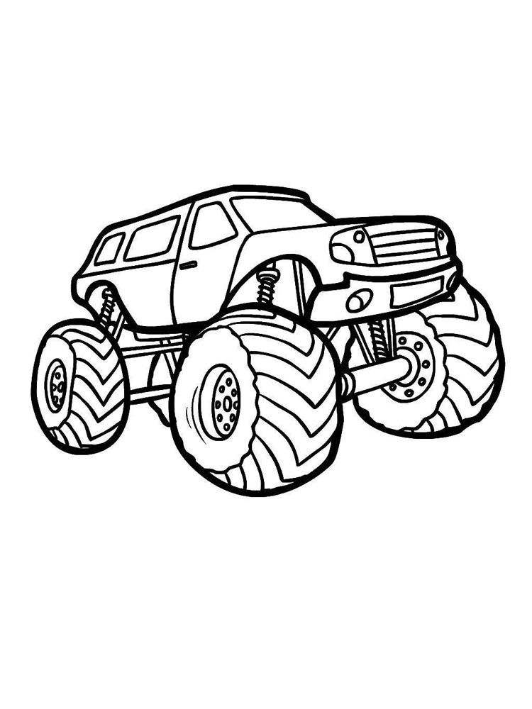 Race Car Coloring Pages Free Printable Kids 4