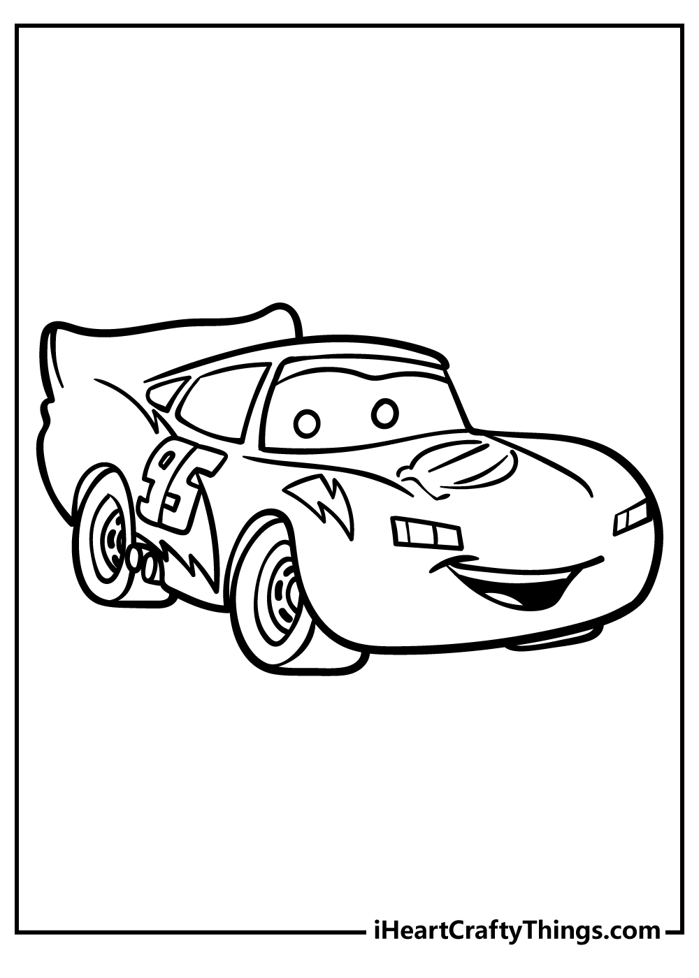 Race Car Coloring Pages Free Printable Kids 42