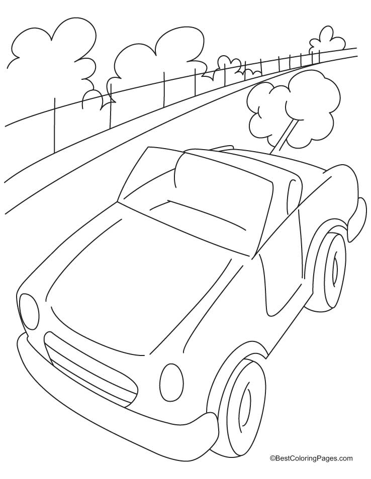 Race Car Coloring Pages Free Printable Kids 46