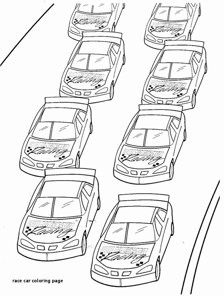 Race Car Coloring Pages Free Printable Kids 70