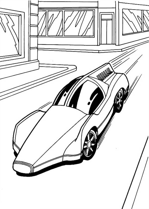 Race Car Coloring Pages Free Printable Kids 8