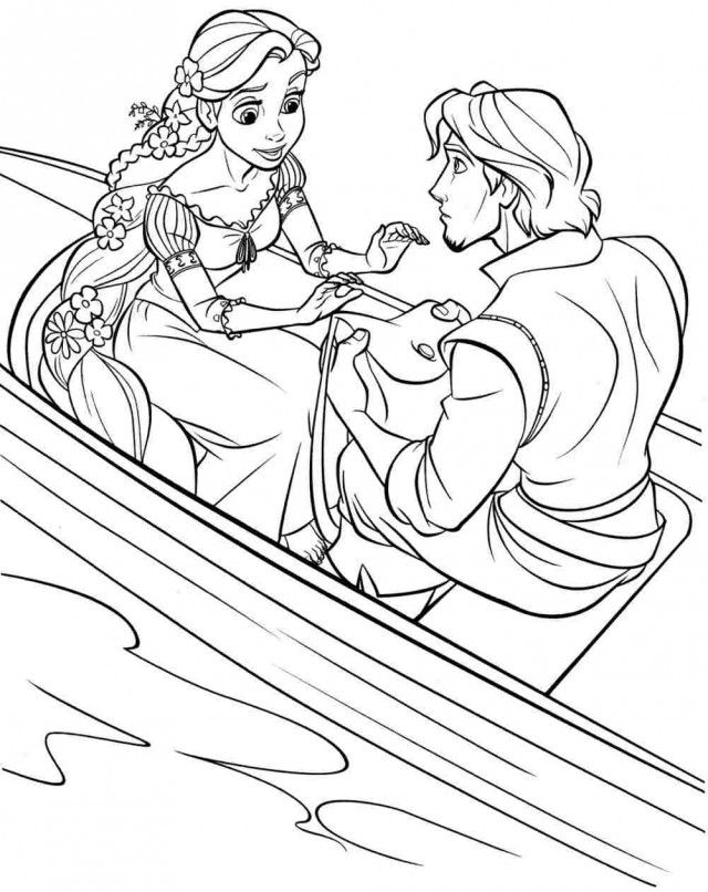 Rapunzel Coloring Pages Free Printable 115