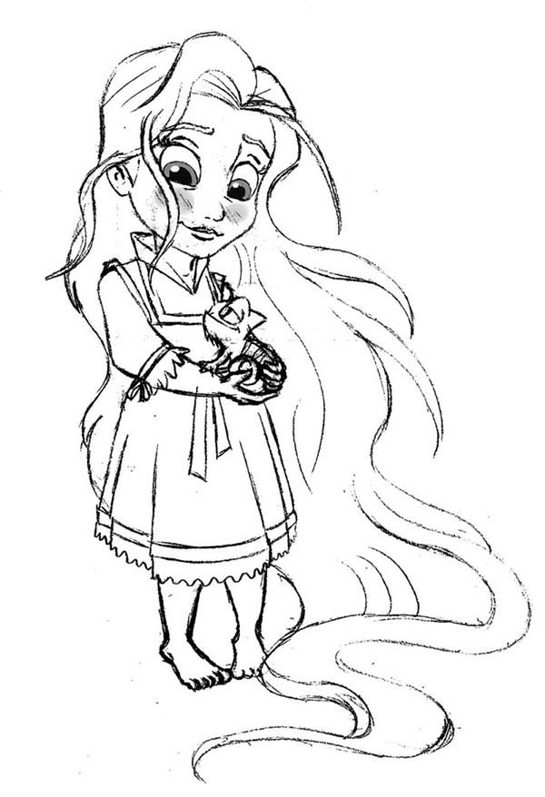 Rapunzel Coloring Pages Free Printable 133