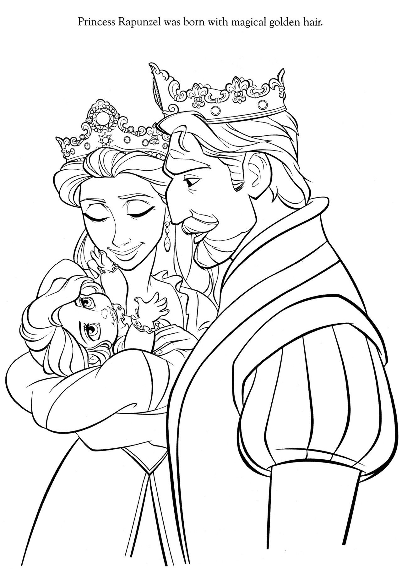 Rapunzel Coloring Pages Free Printable 42