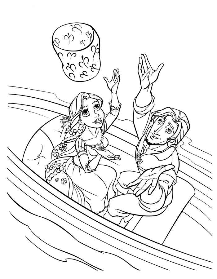 Rapunzel Coloring Pages Free Printable 87