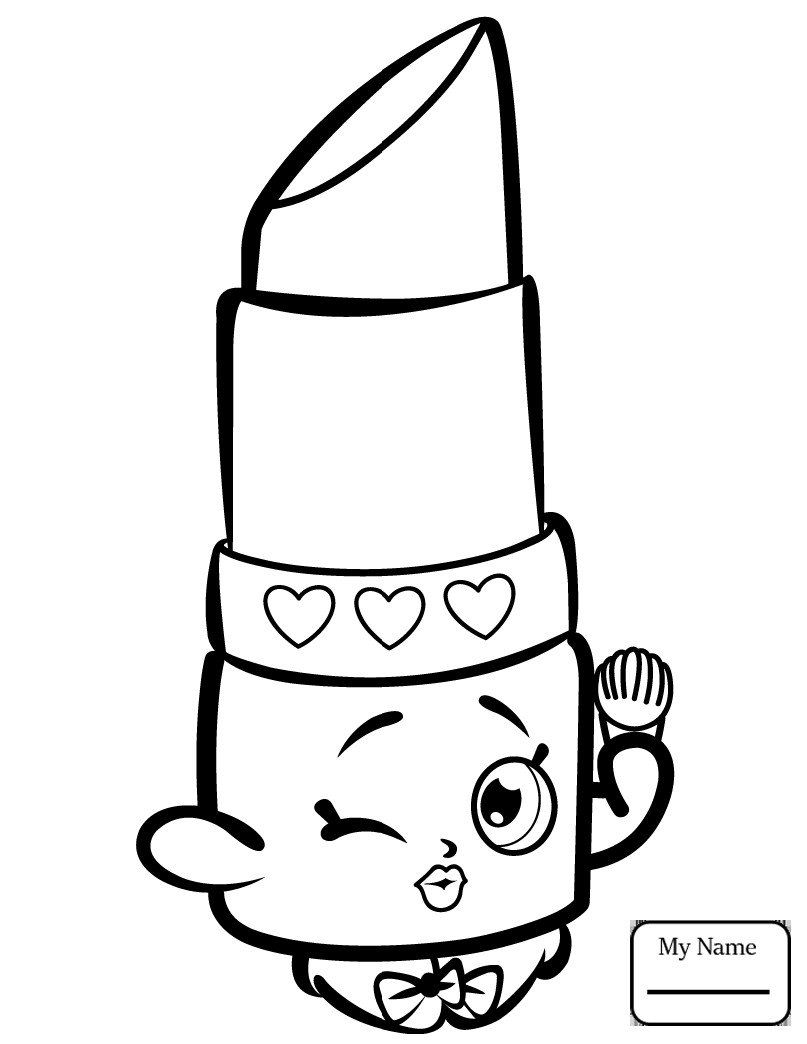 Shopkins Coloring Pages Free Printable 10