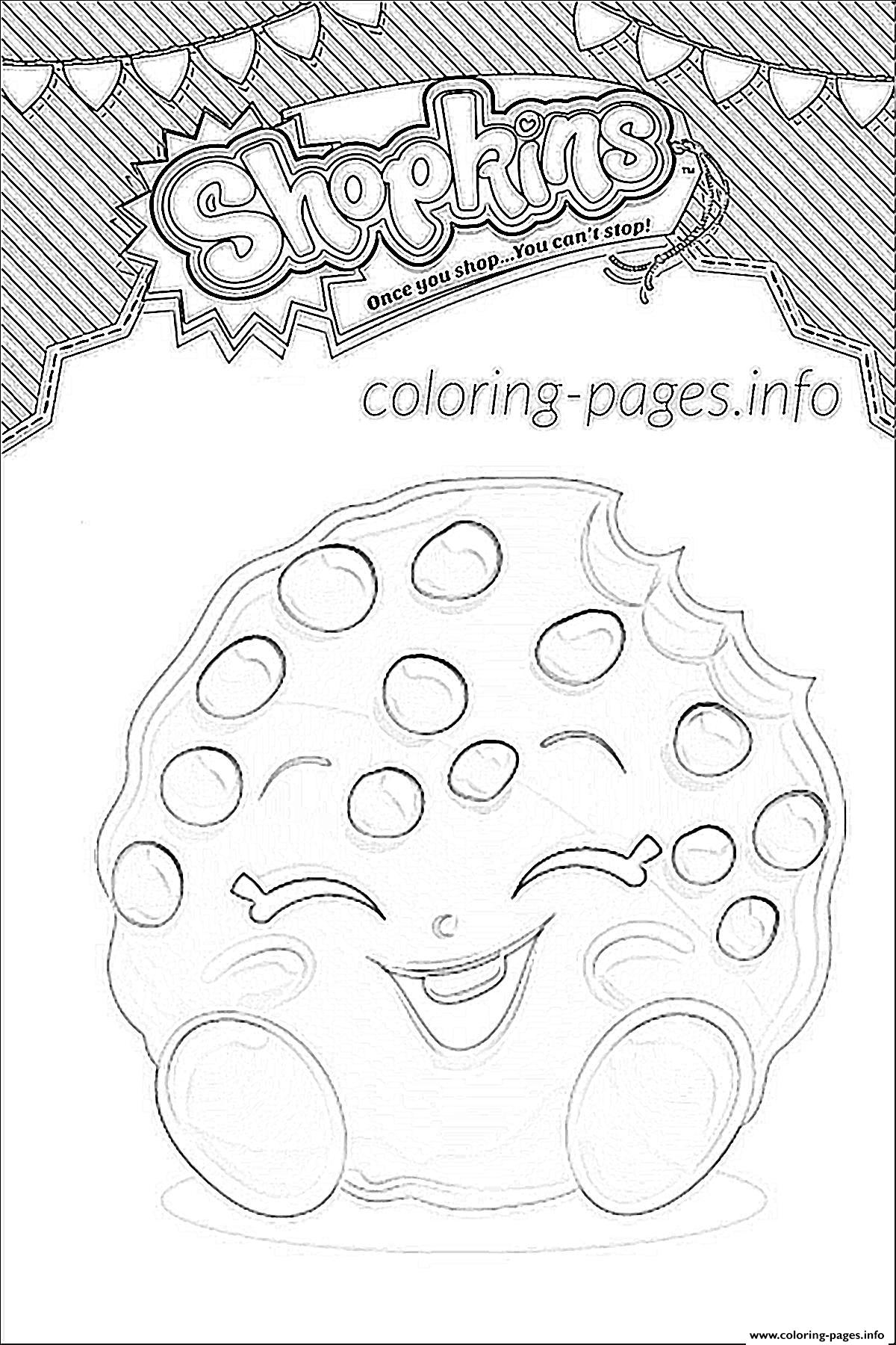 Shopkins Coloring Pages Free Printable 13